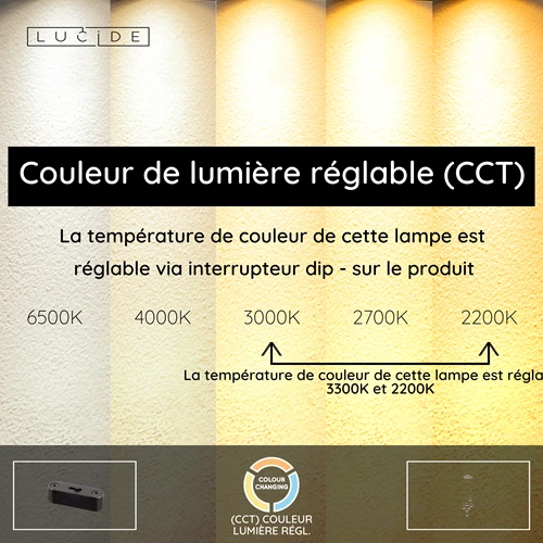 Lucide JASMINE - Suspension - Ø 75 cm - LED Dim. - CCT - 12x4,5W 2200K/3300K - Cuivre | Premium - USP